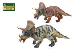 Grooters Jurský park Dinosaurus měkký Tricertops 55cm