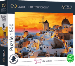 Trefl TREFL Puzzle UFT Romantic Sunset: Oia, Santorini 1500 dílků