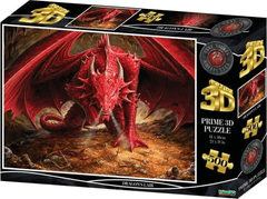 Prime 3D PRIME 3D Puzzle Dračí doupě 3D 500 dílků