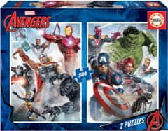 Educa EDUCA Puzzle Avengers 2x500 dílků