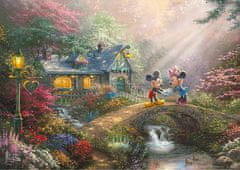 Schmidt SCHMIDT Puzzle v plechové krabičce Mickey & Minnie 500 dílků