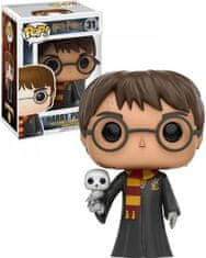 CurePink Figurka Funko|POP! Vinyl Harry Potter: Harry s Hedvikou (výška 9 cm)