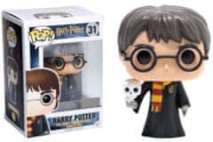 CurePink Figurka Funko|POP! Vinyl Harry Potter: Harry s Hedvikou (výška 9 cm)