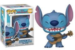 CurePink Figurka Funko|POP! Vinyl Disney|Lilo & Stitch: Stitch s ukulele (výška 9 cm)