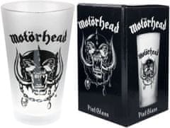 CurePink Sklenice Motörhead: Logo (objem 500 ml)