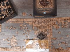 CurePink Puzzle Harry Potter: The Marauder's Map 1000 kusů (89 x 33 cm)