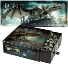 CurePink Puzzle Harry Potter: Gringotts Bank Escape 1000 kusů (86 x 33 cm)