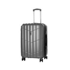 Aga Travel Cestovní kufr 66x43x25cm MR4669 Šedý