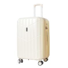 Aga Travel Cestovní kufr 77x48x30 cm MR4669 Béžový