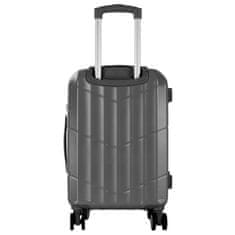 Aga Travel Cestovní kufr 77x48x30 cm MR4669 Šedý