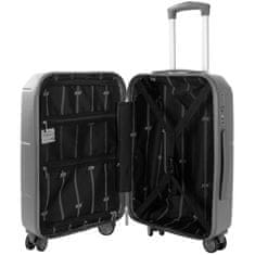 Aga Travel Cestovní kufr 77x48x30 cm MR4669 Šedý