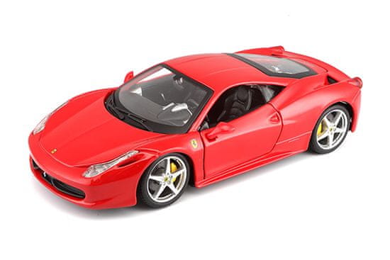 BBurago 1:24 Ferrari 458 Italia červená 18-26003