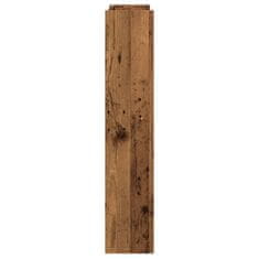 Vidaxl Nástěnný botník old wood 80 x 18 x 90 cm kompozitní dřevo