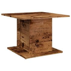 Vidaxl Konferenční stolek old wood 55,5x55,5x40 cm kompozitní dřevo