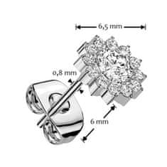 SPERKY4U Titanové náušnice kytičky
