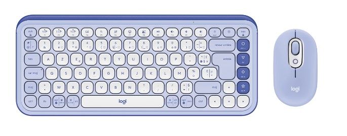 set klávesnice myši Logitech POP ICON COMBO US layout