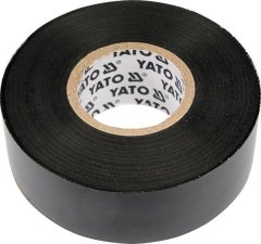 YATO Páska izolační 12 x 0,13 mm x 10 m černá - YT-8152