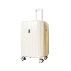 Aga Travel Cestovní kufr 66x43x25cm MR4669 Béžový