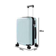 Aga Travel Cestovní kufr 66x43x25cm MR4668 Modrý