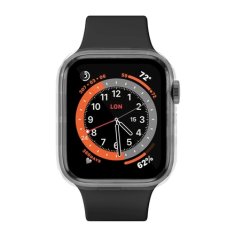 FIXED Ochranné pouzdro Pure s temperovaným sklem na Apple Watch 40mm - průhledné