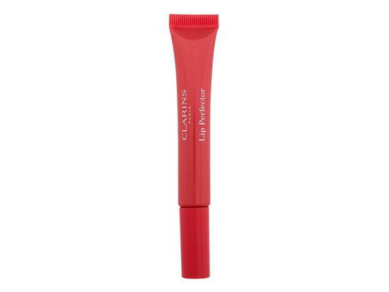 Clarins 12ml lip perfector, 23 pomegranate glow, lesk na rty