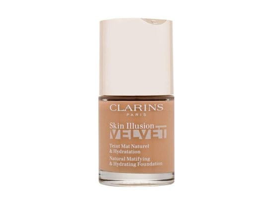 Clarins 30ml skin illusion velvet, 112c, makeup