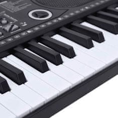 Vidaxl 61 kláves Piano Electric Keyboard s hudebním stojanem pro děti