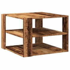 Vidaxl Konferenční stolek old wood 58x58x40 cm kompozitní dřevo