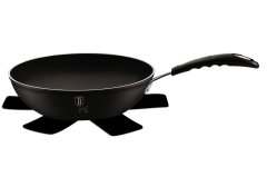 Berlingerhaus Pánev WOK s titanovým povrchem 28 cm Black Professional Line BH-6126