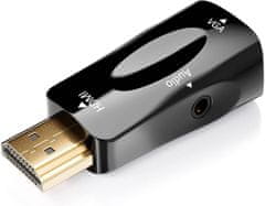 Verk 06305 Konvertor z HDMI na VGA D-SUB audio color