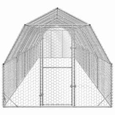 Petromila Výběh pro slepice 2,5x12x2,25 m pozinkovaná ocel