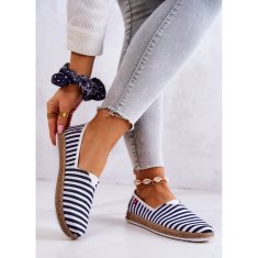 Big Star Dámské pruhované espadrilky FF276027 velikost 41