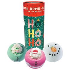 Dárková sada v tubě Ho Ho Ho Bath Bomb