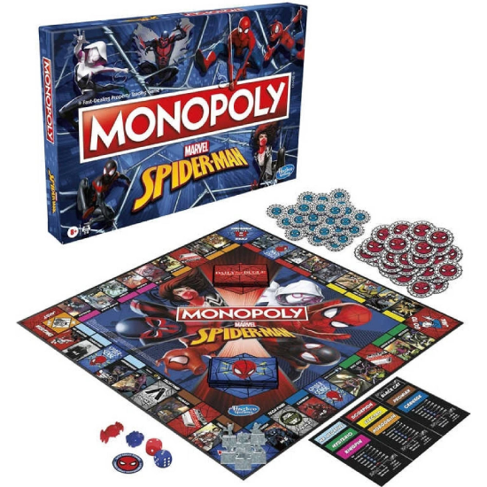 Hasbro Hasbro Hra Monopoly Spider-Man CZ.