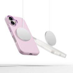 Tech-protect Silicone Pure MagSafe kryt na iPhone 16, růžový