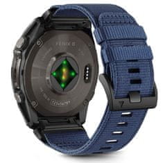 Tech-protect Nylon Classic řemínek na Garmin Fenix 5x / 5x Plus / 6x / 6x Pro / 7x / 8 51mm, navy