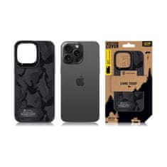 Tactical Camo Troop kryt Apple iPhone 15 Pro Max černý, 8596311220999