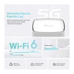 TP-LINK "5G AX1800 Wireless Dual Band Gigabit RouterBuild-In 5G ModemSPEED: 1201 Mbps at 5 GHz + 574 Mbps at 2.4 GHz,