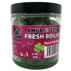 Lk Baits Fresh Boilie Amur Special Spice Shrimp 18mm 250ml