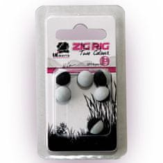 Lk Baits ZIG RIG Pop–Up 10 mm – Black/White