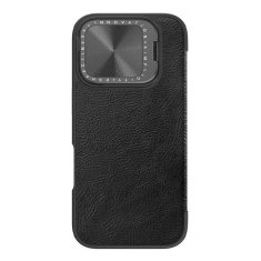 Nillkin Luxusní obal na iPhone 16 PRO MAX 6.9" Nillkin Qin Prop Leather Černý