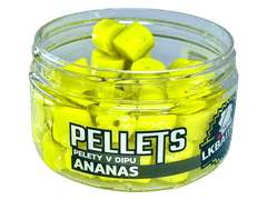 Lk Baits Pelety v dipu Ananas 12mm, 60g