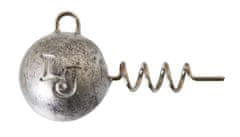 LUCKY JOHN jigová hlavička Corkscrew Round Ball Jighead 16g