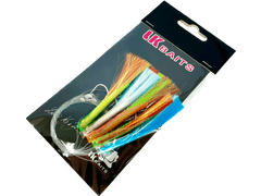 Lk Baits Návazec na moře s peřím 1/0 0,60/0,45mm Multicolor