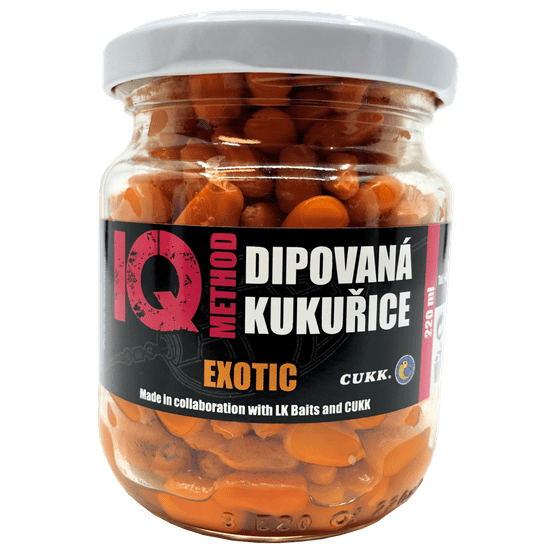 Lk Baits IQ Method Dipovaná kukuřice Exotic