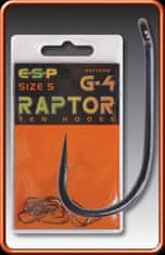 E.S.P ESP háčky Raptor G4 vel. 5, 10 ks