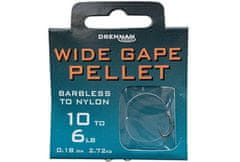 Drennan návazce Wide Gape Pellet barbless vel. 18 / 3lb