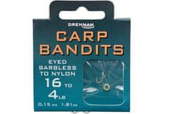 Drennan návazce Carp Bandits Barbless vel. 18 / 4lb