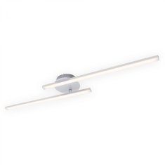 BRILONER BRILONER LED stropní svítidlo 78,2 cm 2x9W 1400lm hliník BRI 3163-029