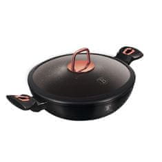 Berlingerhaus Pánev WOK s poklicí BH-7112 30 cm Black Rose Collection